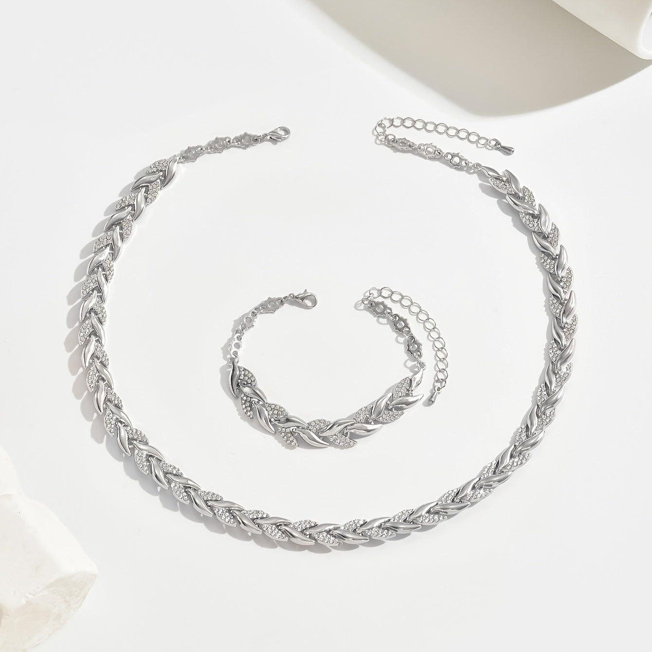 Claudine | Set Collana e Bracciale con Coda di Pesce