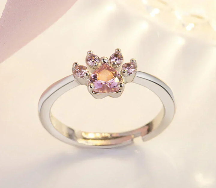 Arbour – Parure de bijoux 4 pièces avec patte et cœur en zirconia