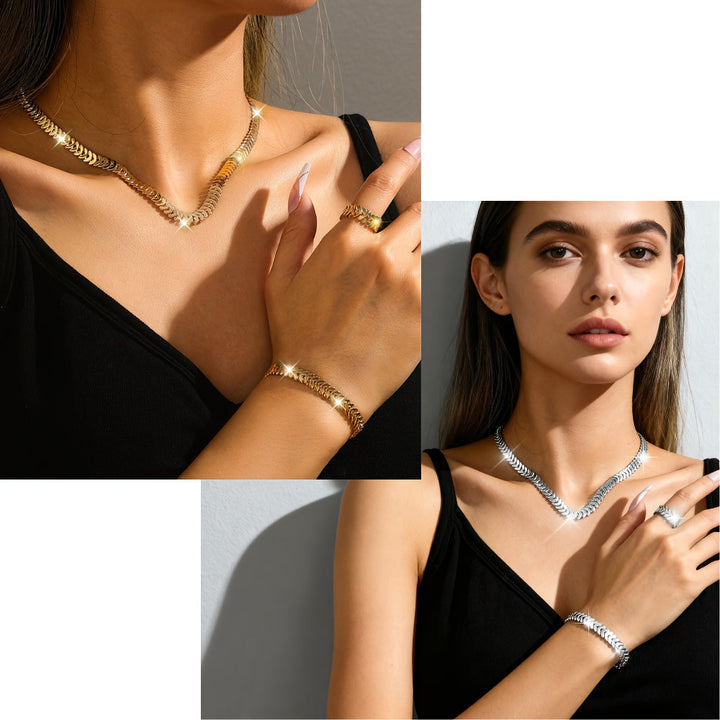 Madeleine™ – Parure élégante intemporelle raffinée