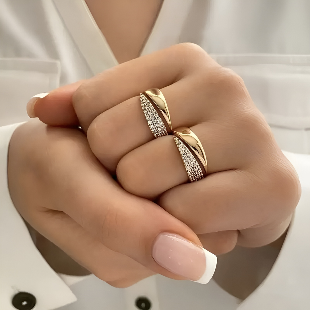 Élodie™ | Bague élégante confort intemporel féminin