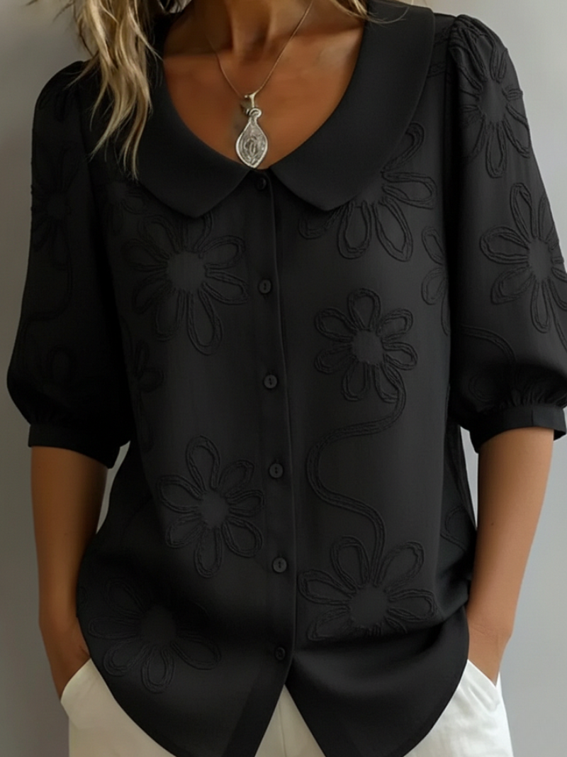 Sara - Blouse Confortable Fleurie