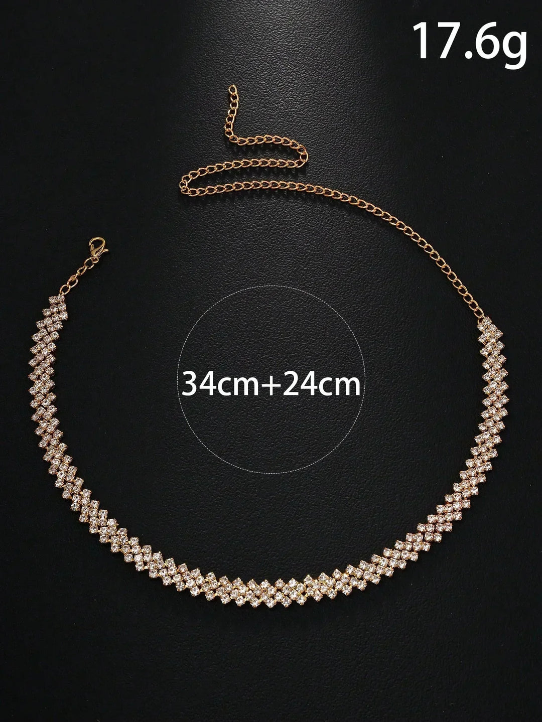 Collier Élégant en Strass