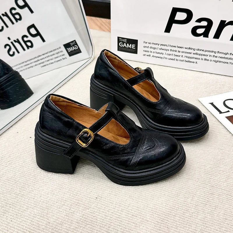 Mariela - Élégante Chaussure en Cuir