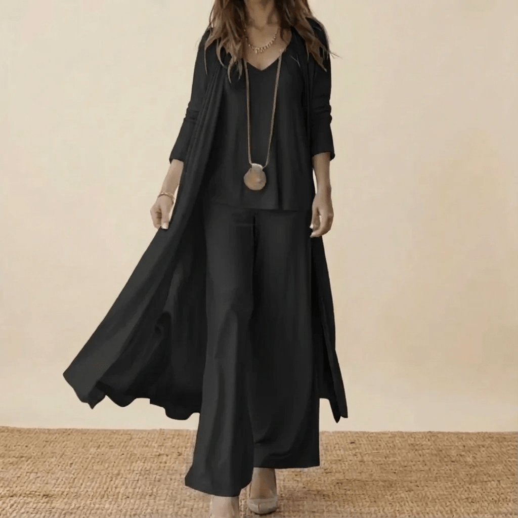 Barbara - Ensemble Élégant 3 Pièces.