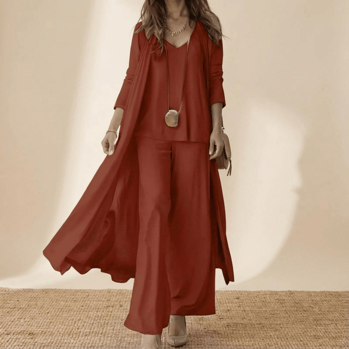 Barbara - Ensemble Élégant 3 Pièces.