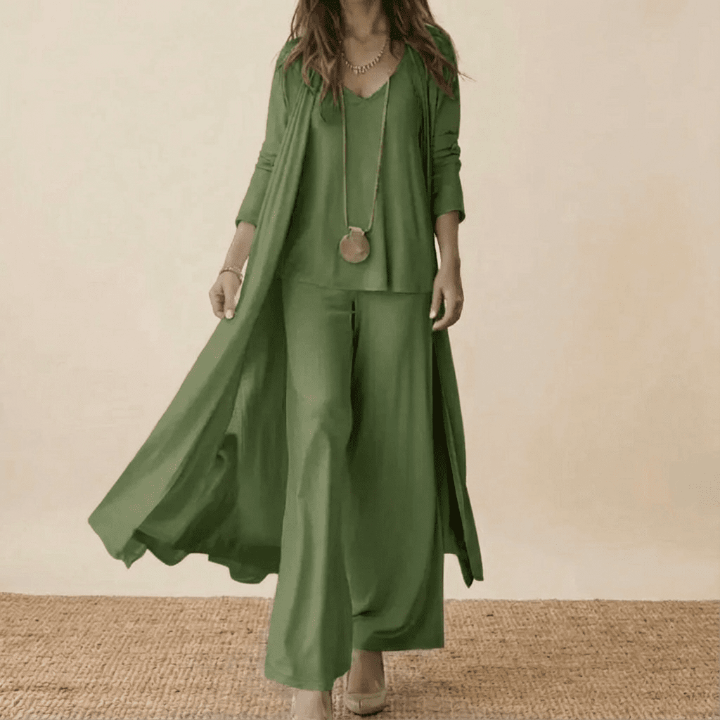 Barbara - Ensemble Élégant 3 Pièces.