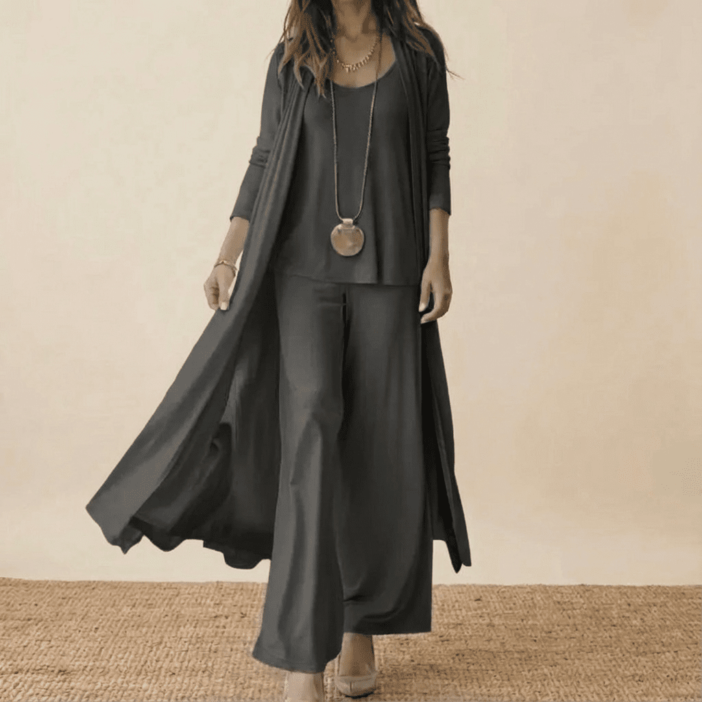 Barbara - Ensemble Élégant 3 Pièces.