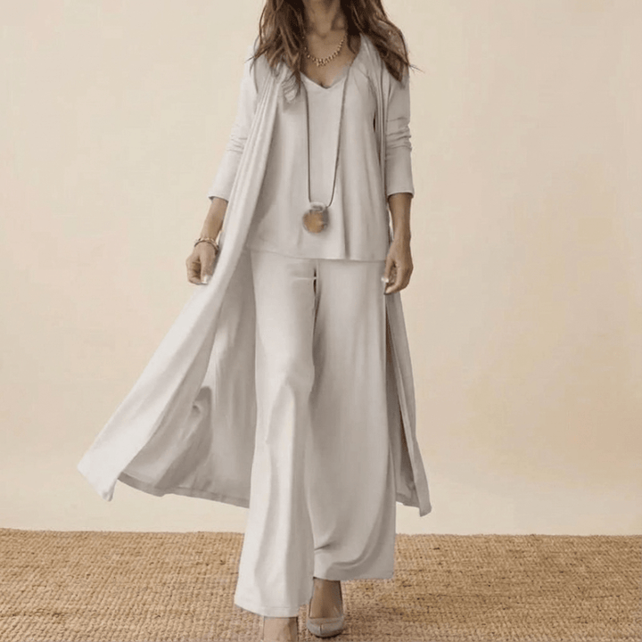 Barbara - Ensemble Élégant 3 Pièces.